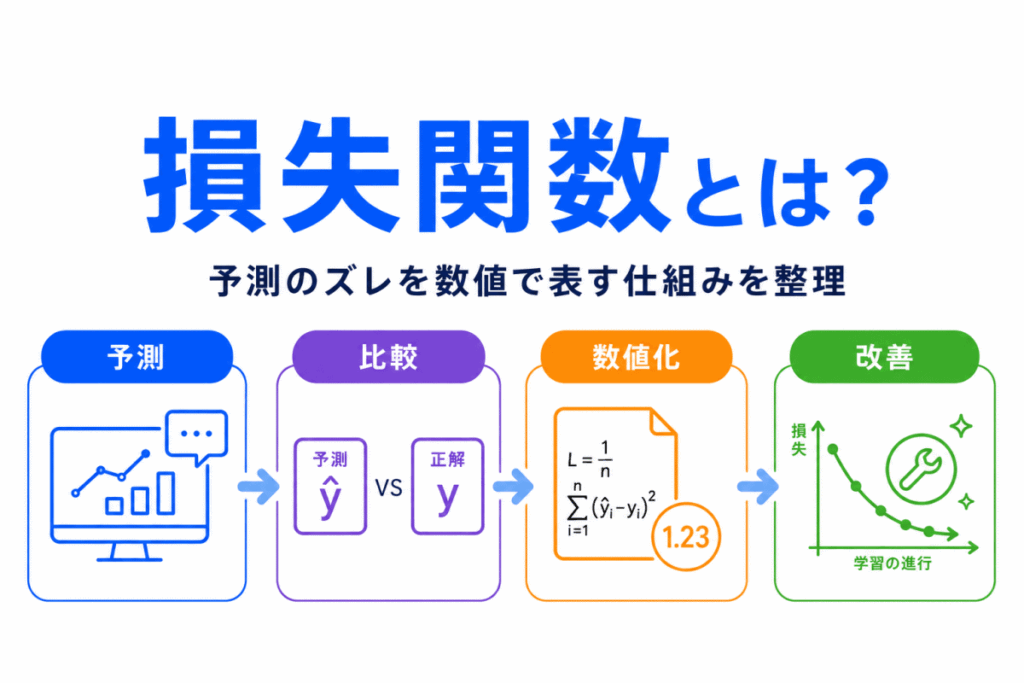 損失関数とは?のイメージ画像