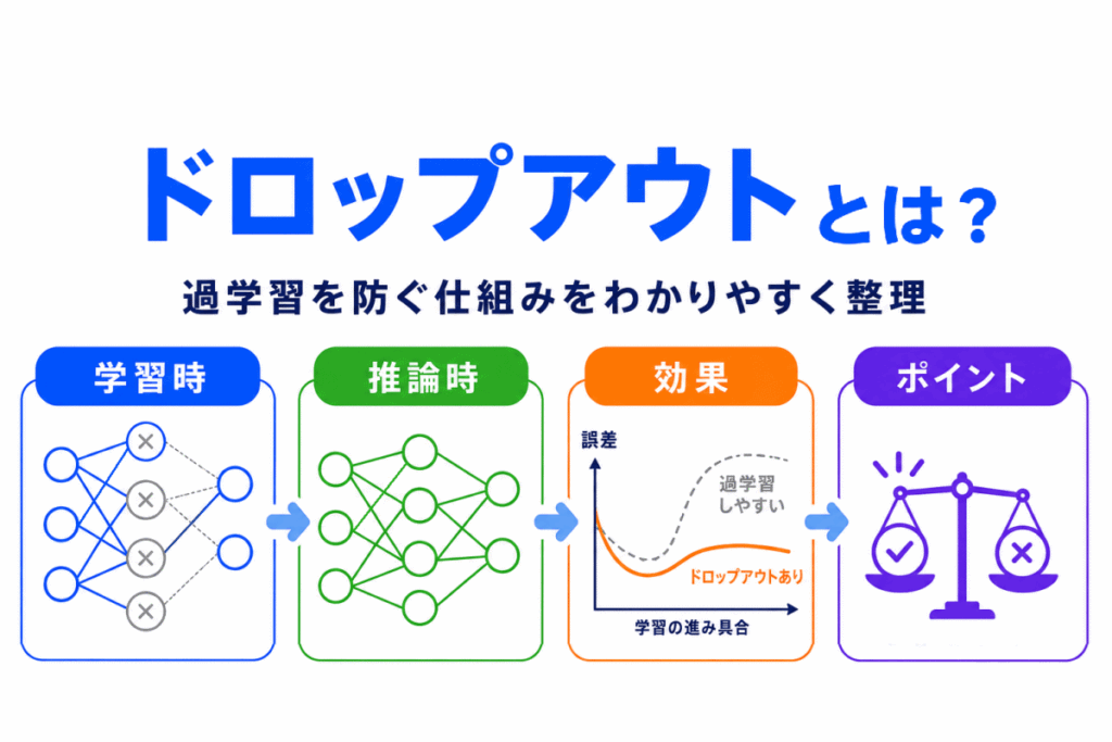 ドロップアウト(Dropout)とは?のイメージ画像