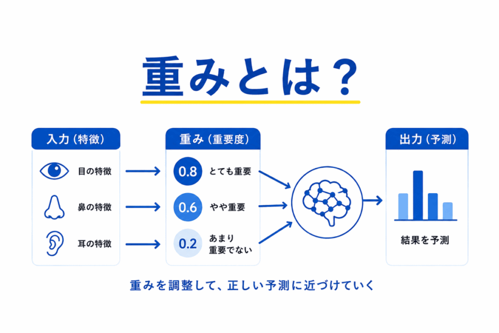 重みとは？のイメージ画像