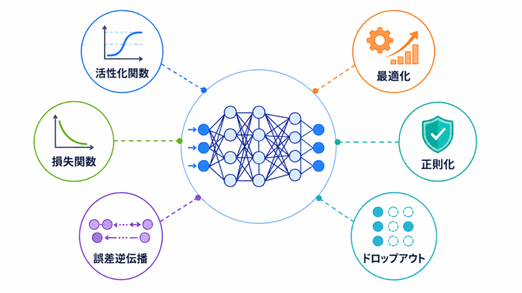 ディープラーニングの要素技術とは?のイメージ画像