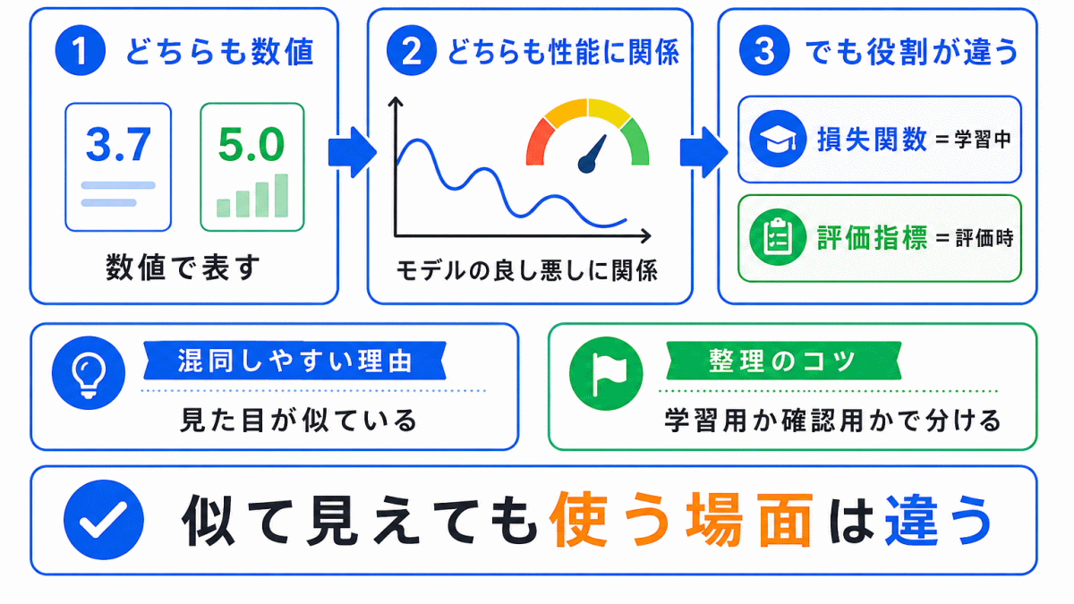 なぜ混同しやすい?のイメージ画像