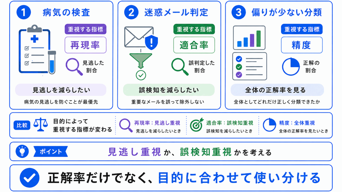 どの指標を重視するべきか?のイメージ画像