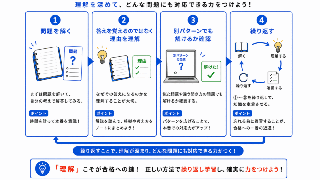 おすすめの勉強法のイメージ画像