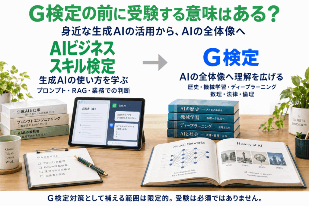 G検定の前に受験する意味はある?のイメージ画像
